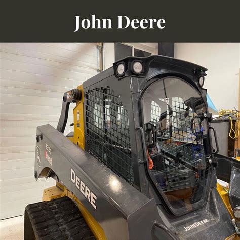 quality window for john deere skid steer|Skid Steer Replacement Door Windshield .